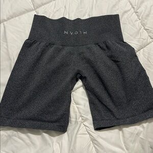NVGTN - Like New! Dark Grey/Black speckled-  Lift Seamless Shorts - S